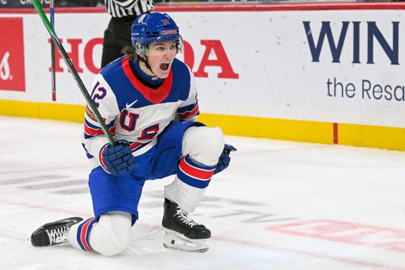 USA rallies for wild win vs. Slovakia at world juniors: Highlights